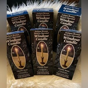 Battery Powered Window Candles